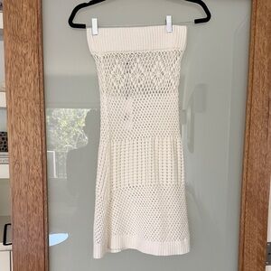 Frankie’s Bikinis Cream Knit Skirt